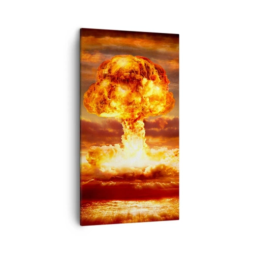 Bild auf Leinwand - Leinwandbild - Und das Ende wird kommen - 45x80 cm