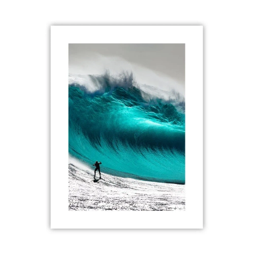 Poster - Herausforderung angenommen - 30x40 cm