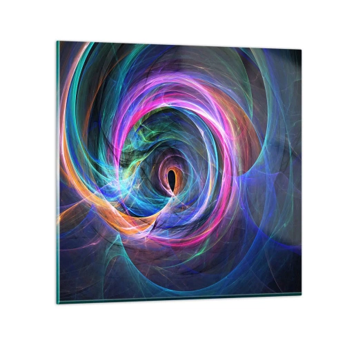 Glasbild - Bild auf glas - Wohin wirst du mich bringen? - 40x40 cm