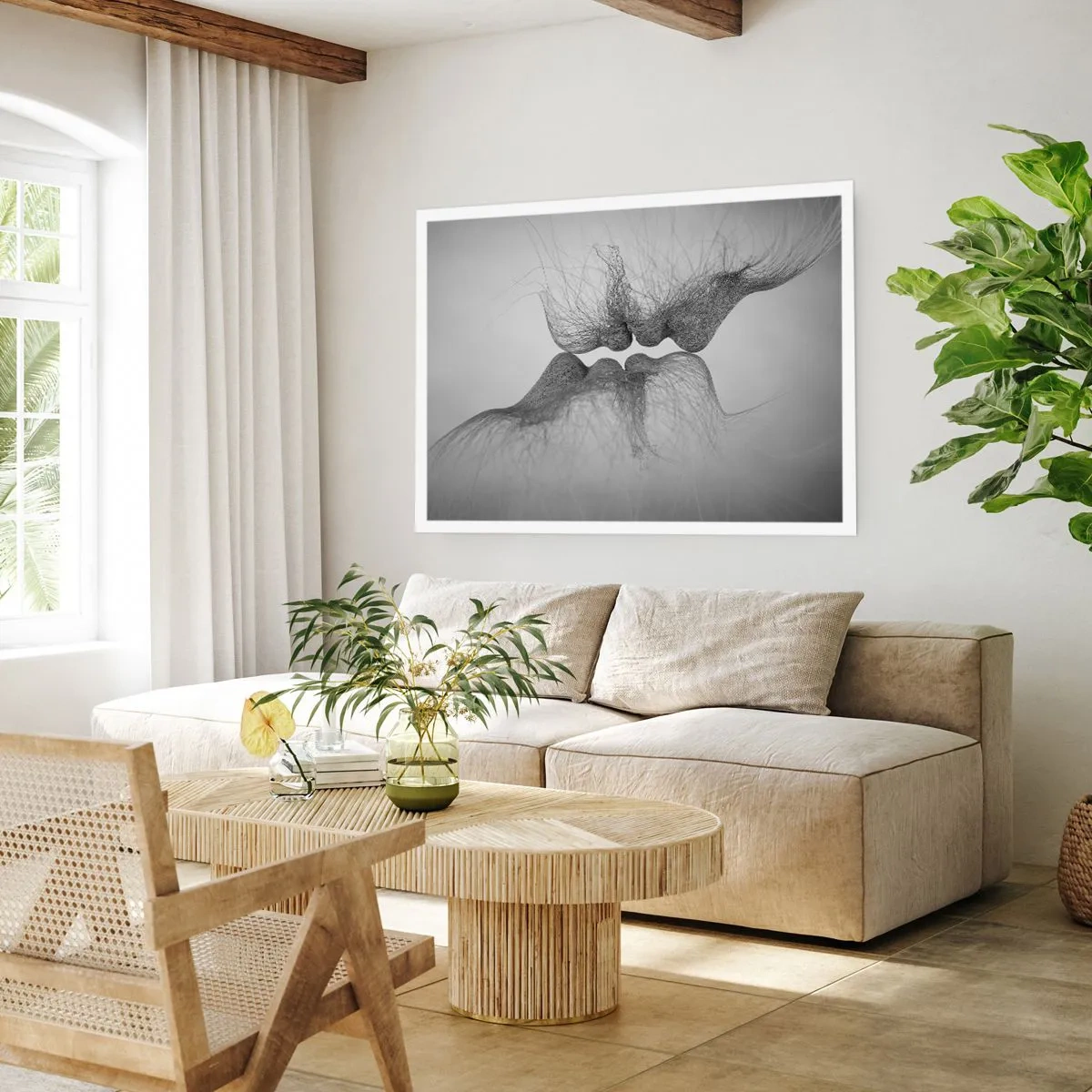 Poster - Kuss des Windes - 50x40 cm