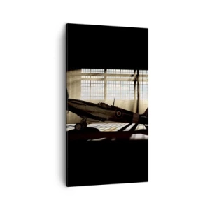 Bild auf Leinwand - Leinwandbild - Die Ruhe eines Kriegers - 45x80 cm