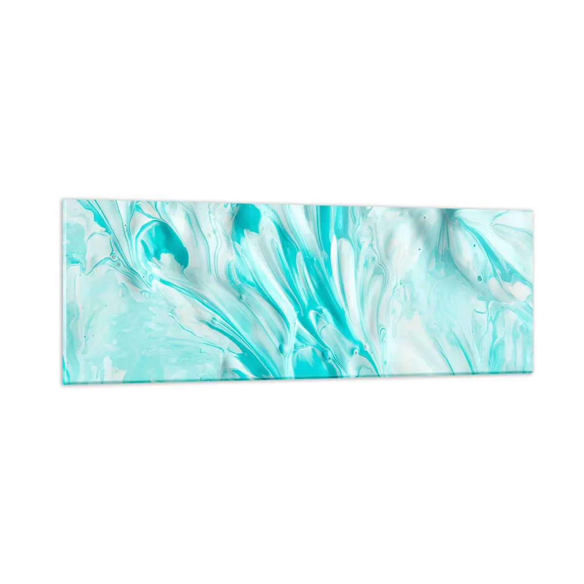 Glasbild - Bild auf glas - Für immer zusammen - 90x30 cm