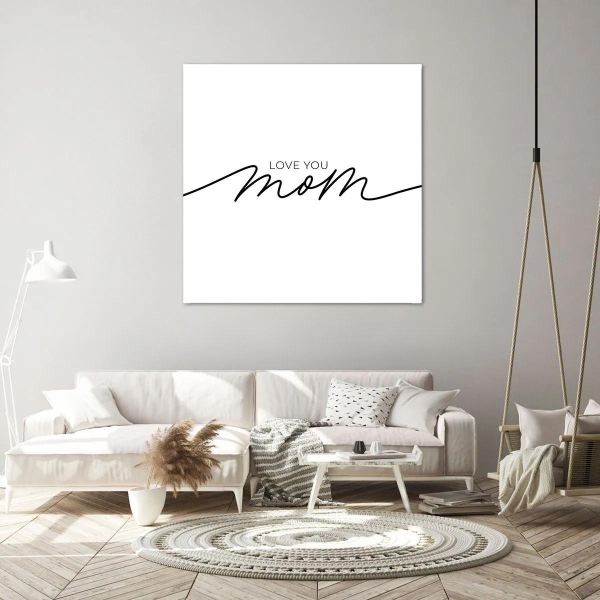 Bild auf Leinwand - Leinwandbild - Große Emotionen - 40x40 cm