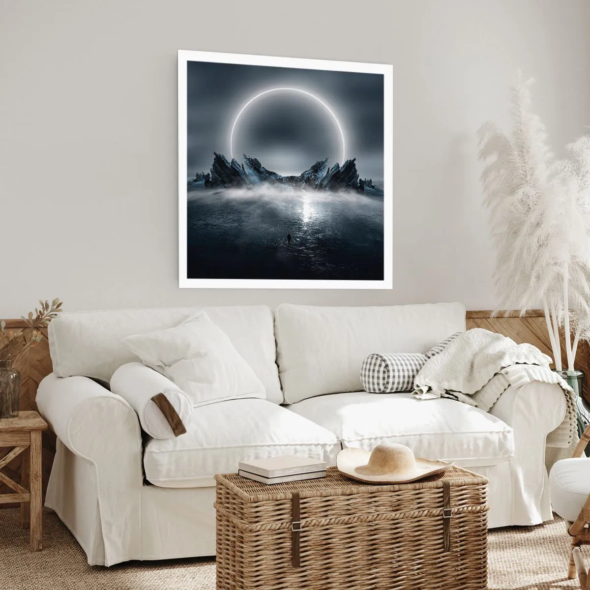 Poster - Ende der Geschichte - 50x50 cm