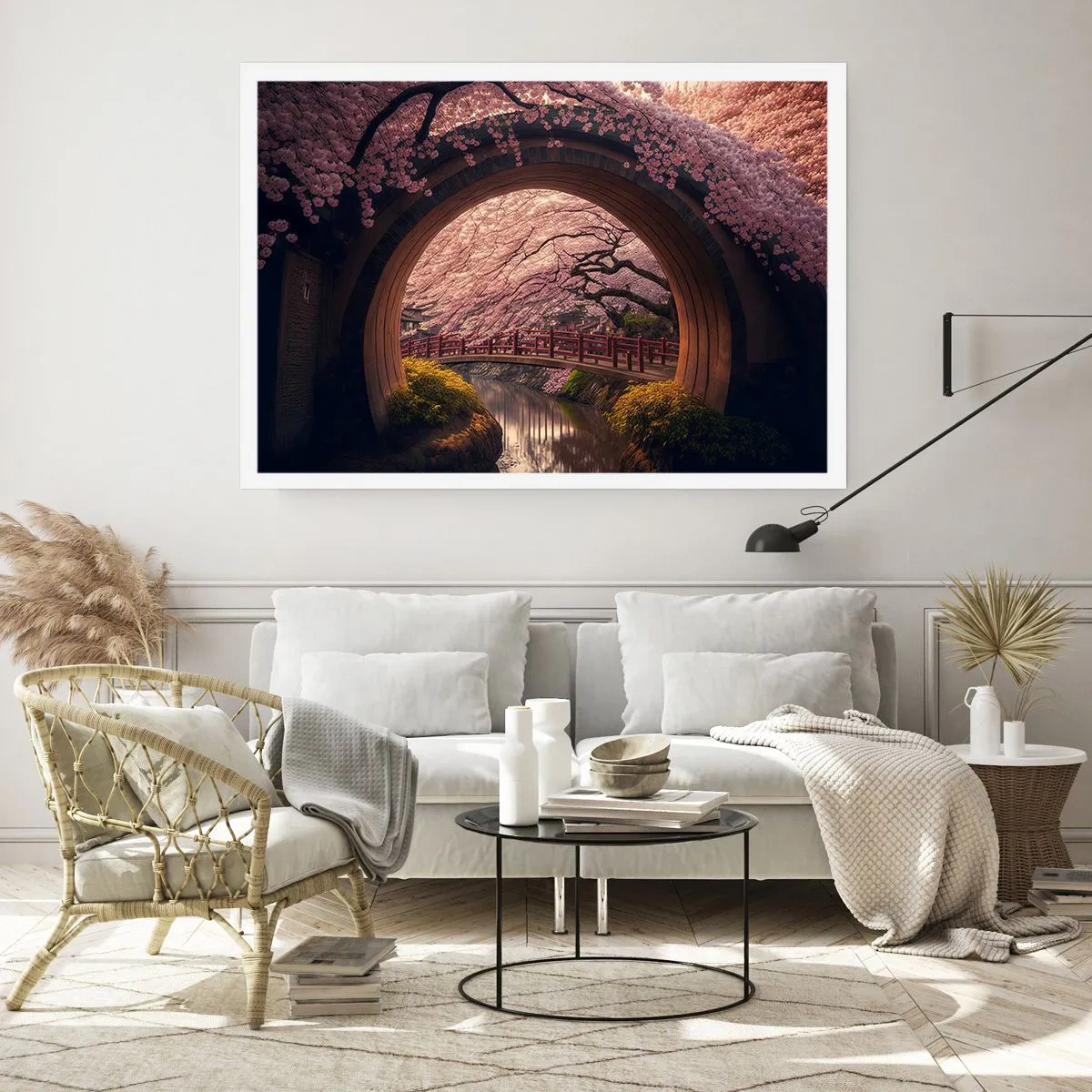 Poster - Japanischer Frühling - 91x61 cm