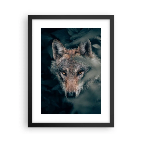 Poster in einem schwarzem Rahmen - Jäger - 30x40 cm