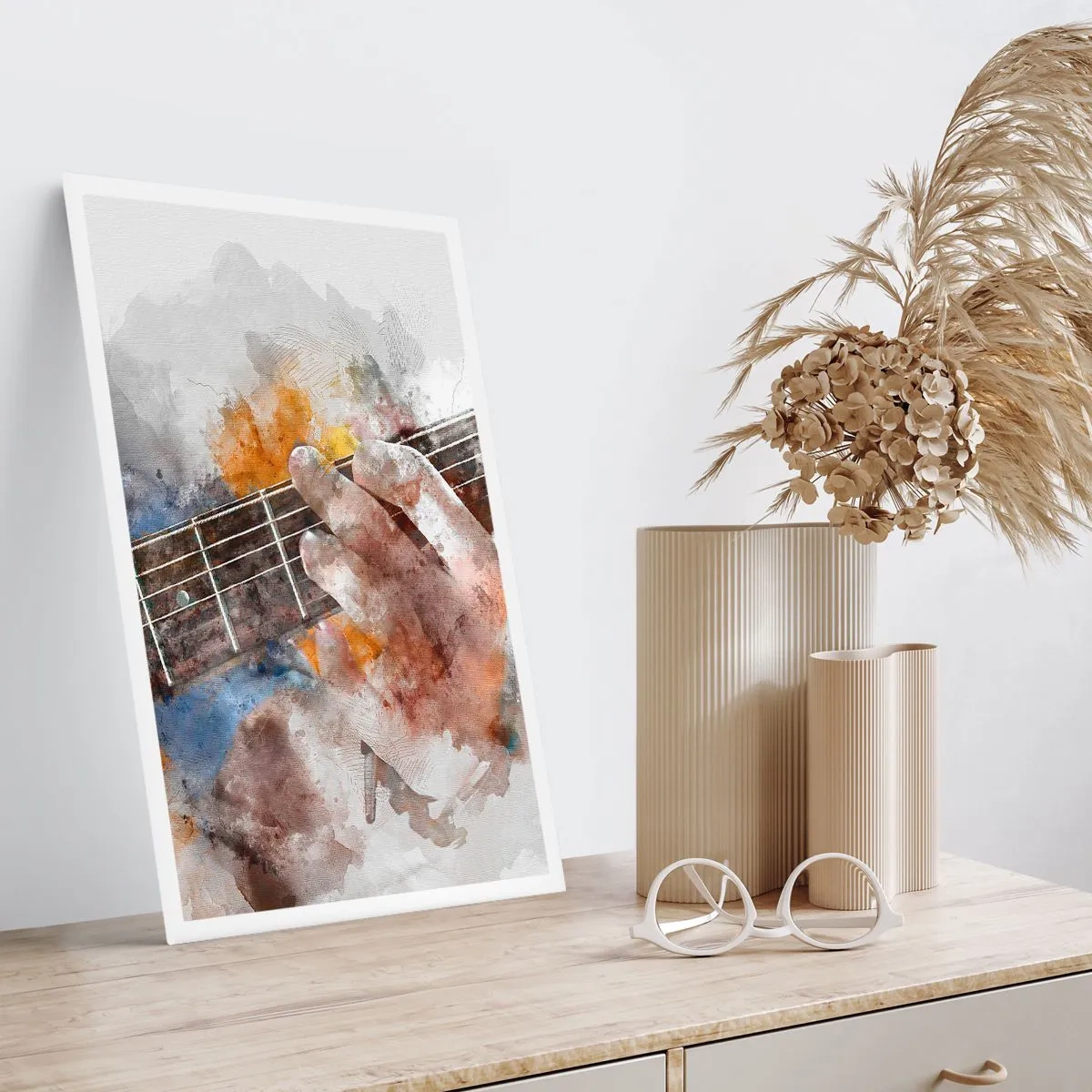 Poster - Poesie zwischen den Saiten - 40x50 cm