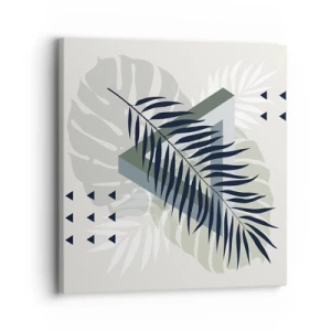 Bild auf Leinwand - Leinwandbild - Natur und Geometrie – zwei Ordnungen? - 30x30 cm