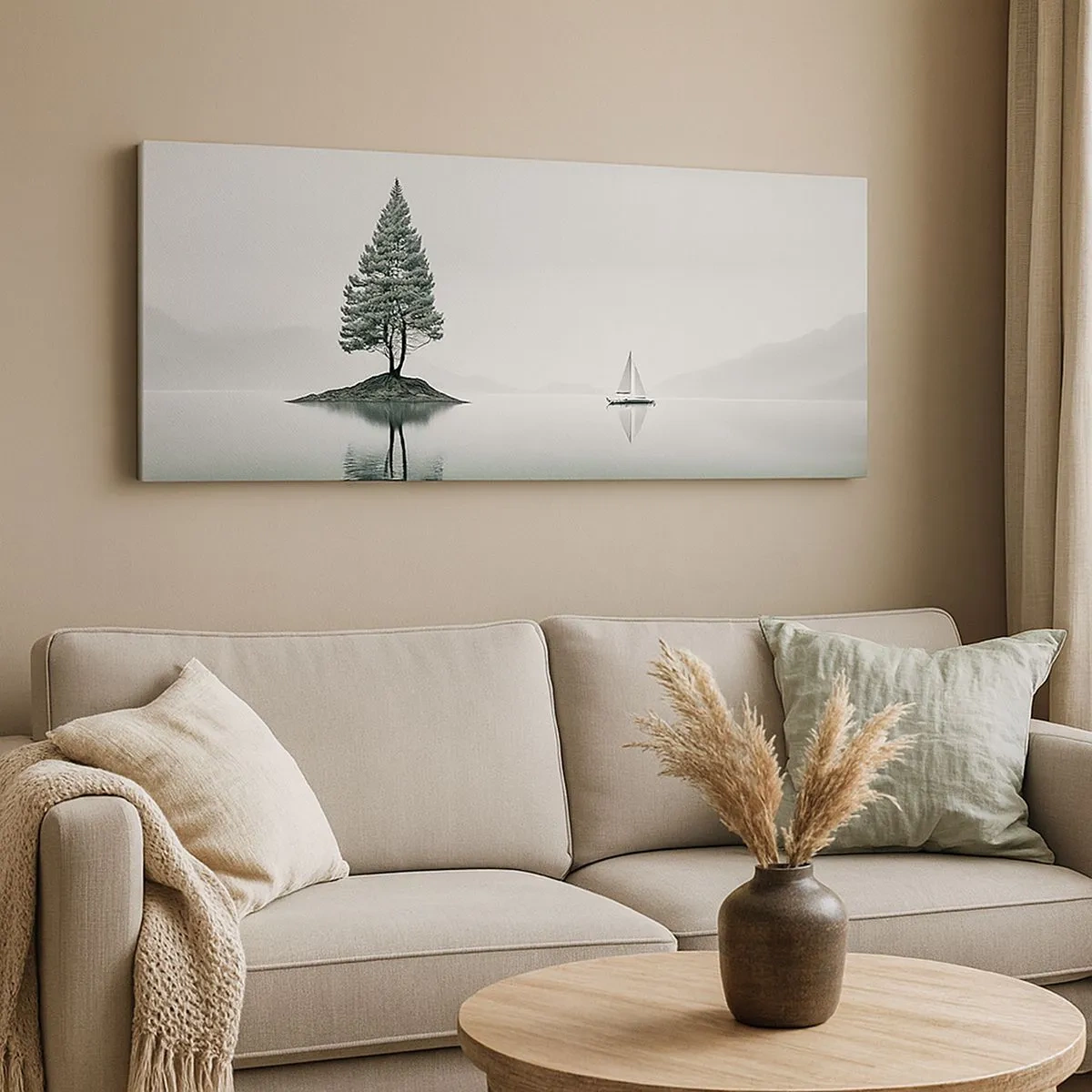 Bild auf Leinwand - Leinwandbild - Traum - 100x40 cm