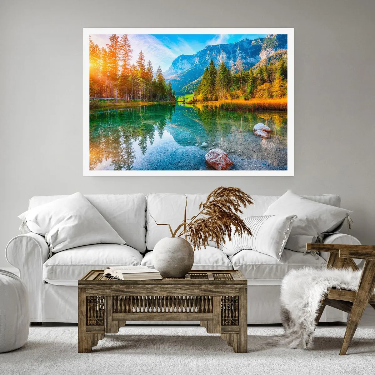 Poster - Die Sanftheit des Herbstes - 70x50 cm