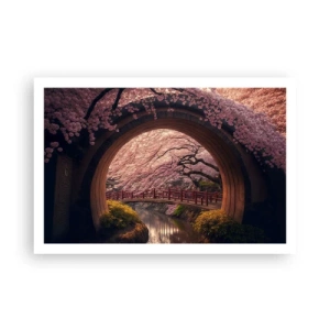 Poster - Japanischer Frühling - 91x61 cm