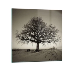 Glasbild - Bild auf glas - Von hier zu Ewigkeit - 30x30 cm