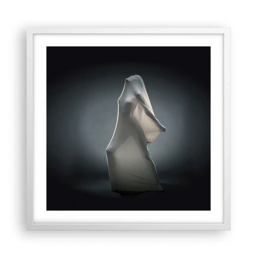 Poster in einem weißen Rahmen - Versteckte Wünsche - 50x50 cm