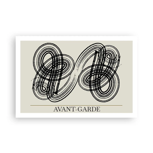 Poster - Es kam spontan heraus - 91x61 cm