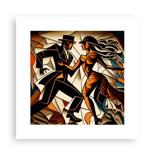 Poster - Tanz der Passion und Leidenschaft - 30x30 cm