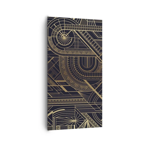 Bild auf Leinwand - Leinwandbild - Konzepte, Ideen, Pläne - 65x120 cm