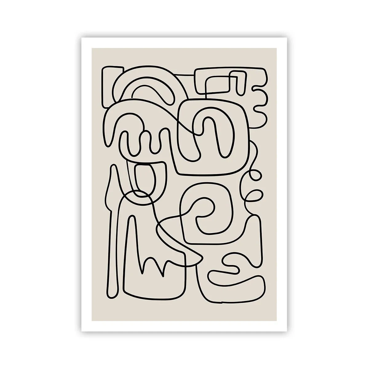 Poster - Folge der Spur - 70x100 cm