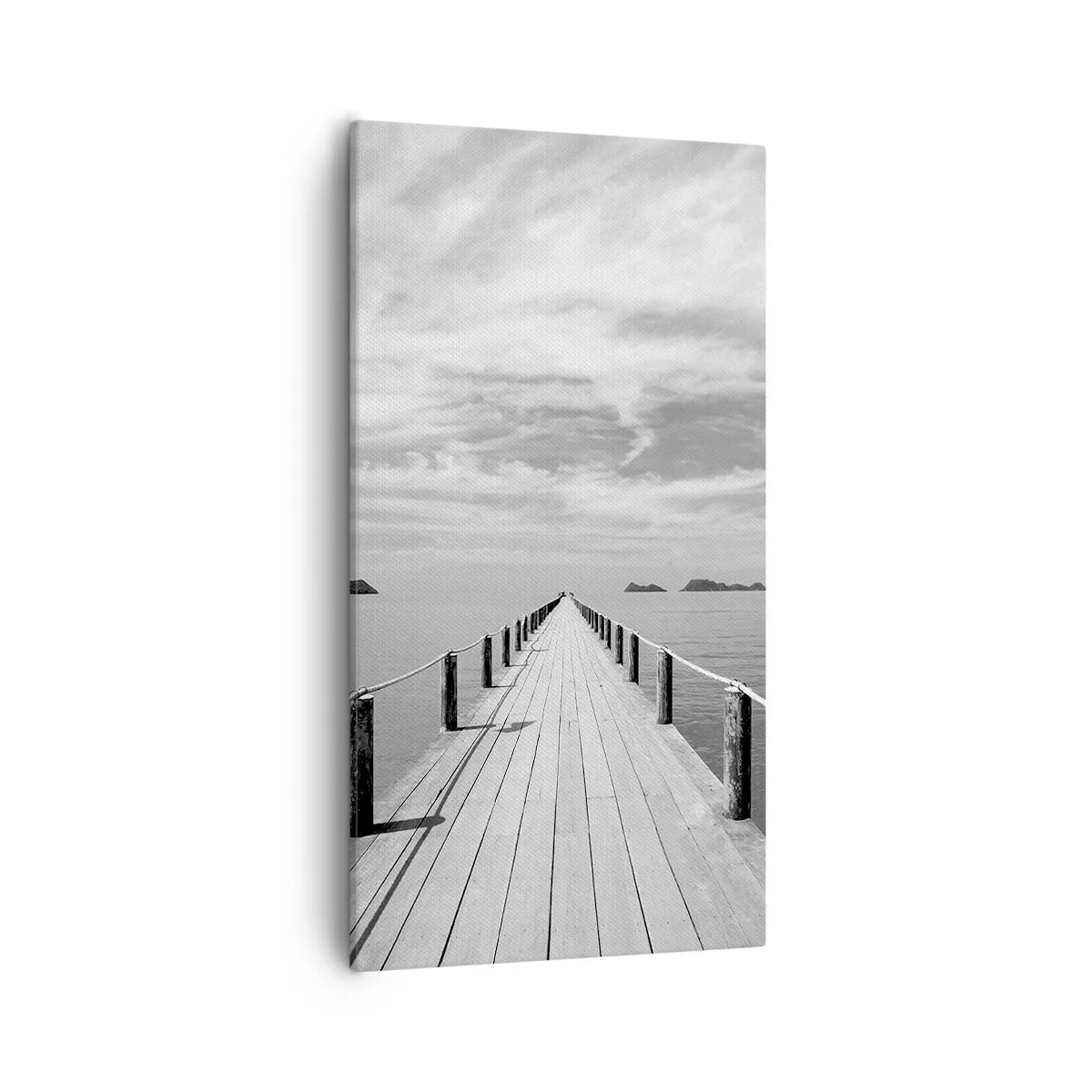 Bild auf Leinwand - Leinwandbild - Oder vielleicht eine Reise ... - 55x100 cm