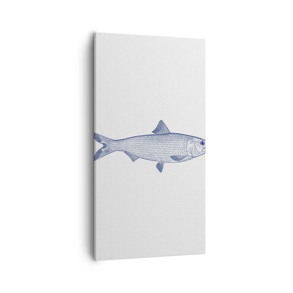 Bild auf Leinwand - Leinwandbild - Grüße aus den nördlichen Meeren - 55x100 cm