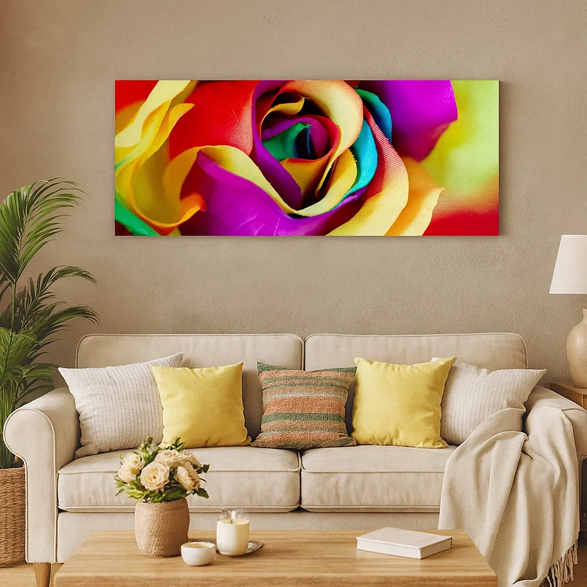 Bild auf Leinwand - Leinwandbild - Es ist unmöglich - 30x30 cm