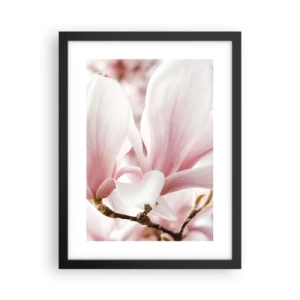 Poster in einem schwarzem Rahmen - Eine Fülle von Zärtlichkeit - 30x40 cm