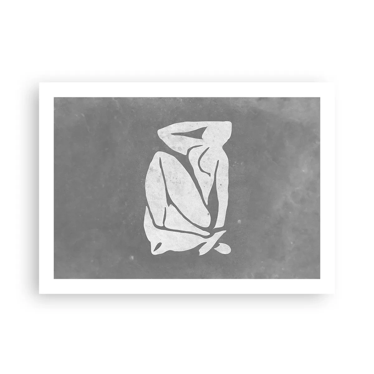 Poster - In Gedanken versunken - 70x50 cm