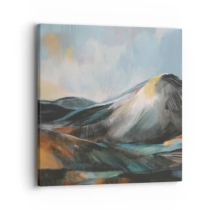 Bild auf Leinwand - Leinwandbild - Roh und schön - 40x40 cm
