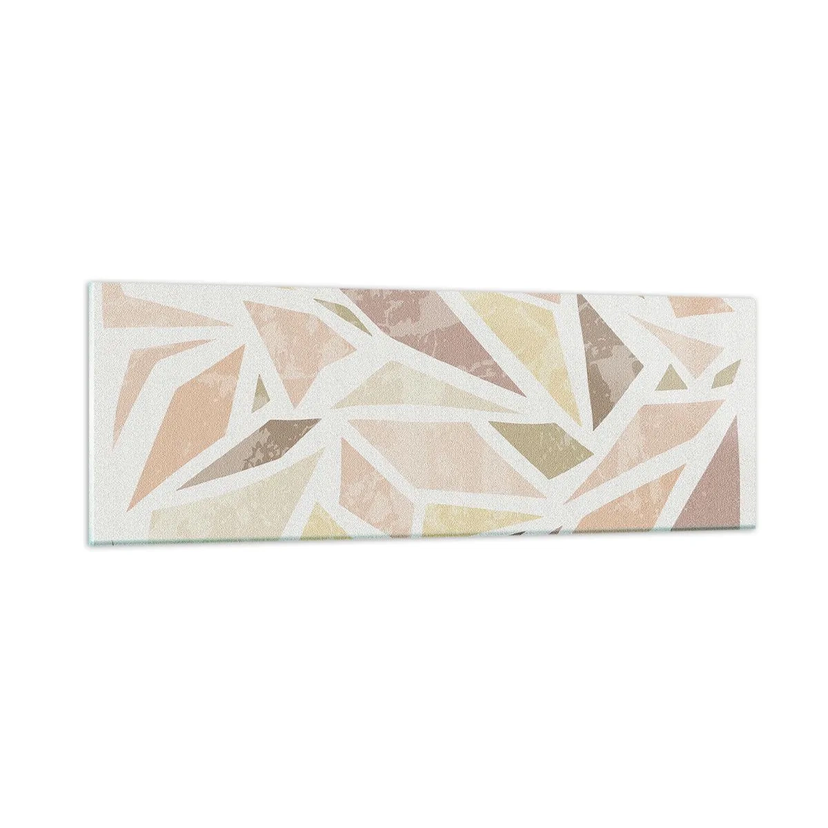 Glasbild - Bild auf glas - Buntglas-Komposition - 90x30 cm