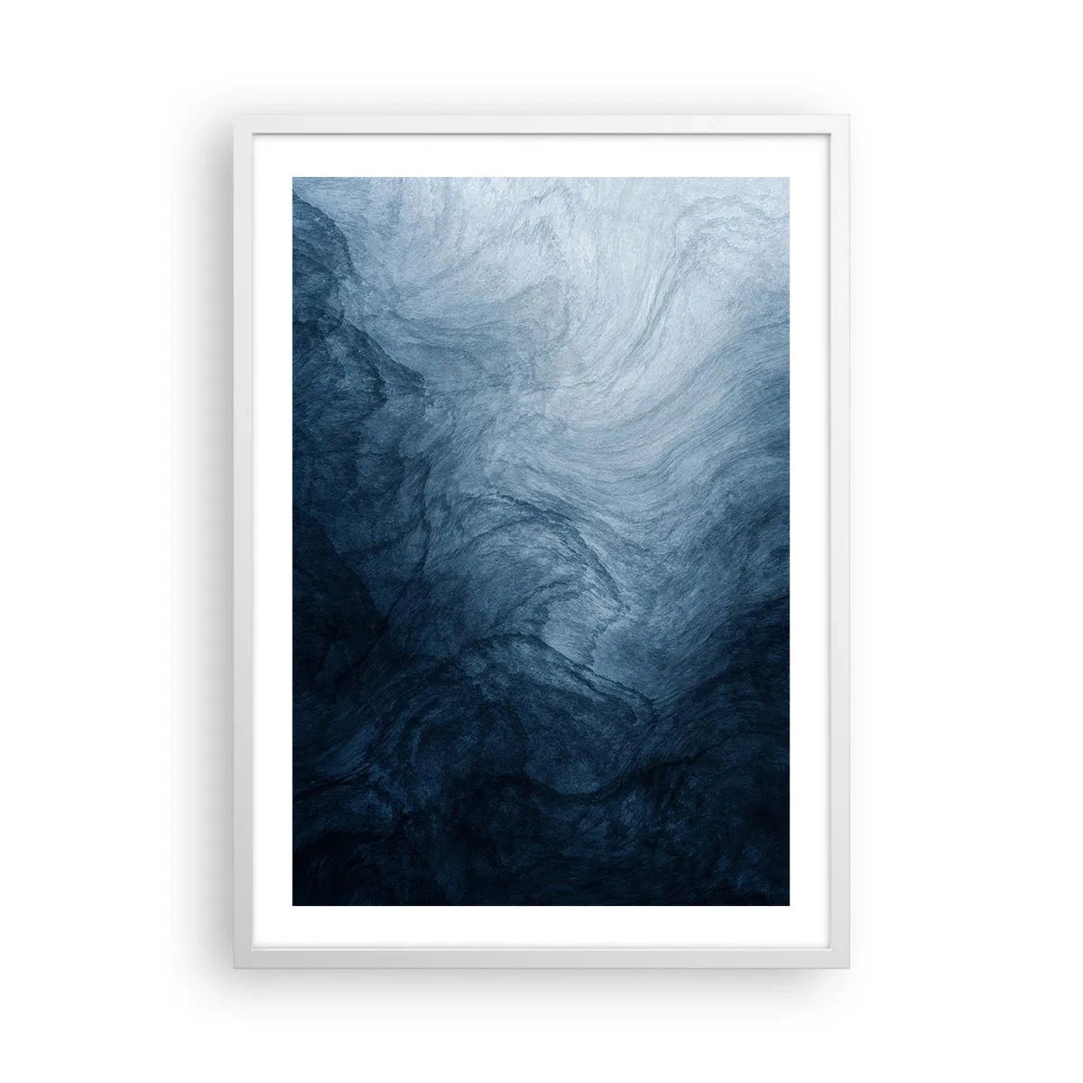 Poster in einem weißen Rahmen - Greifen Sie tief - 50x70 cm