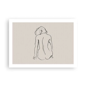 Poster - Mädchenakt - 70x50 cm