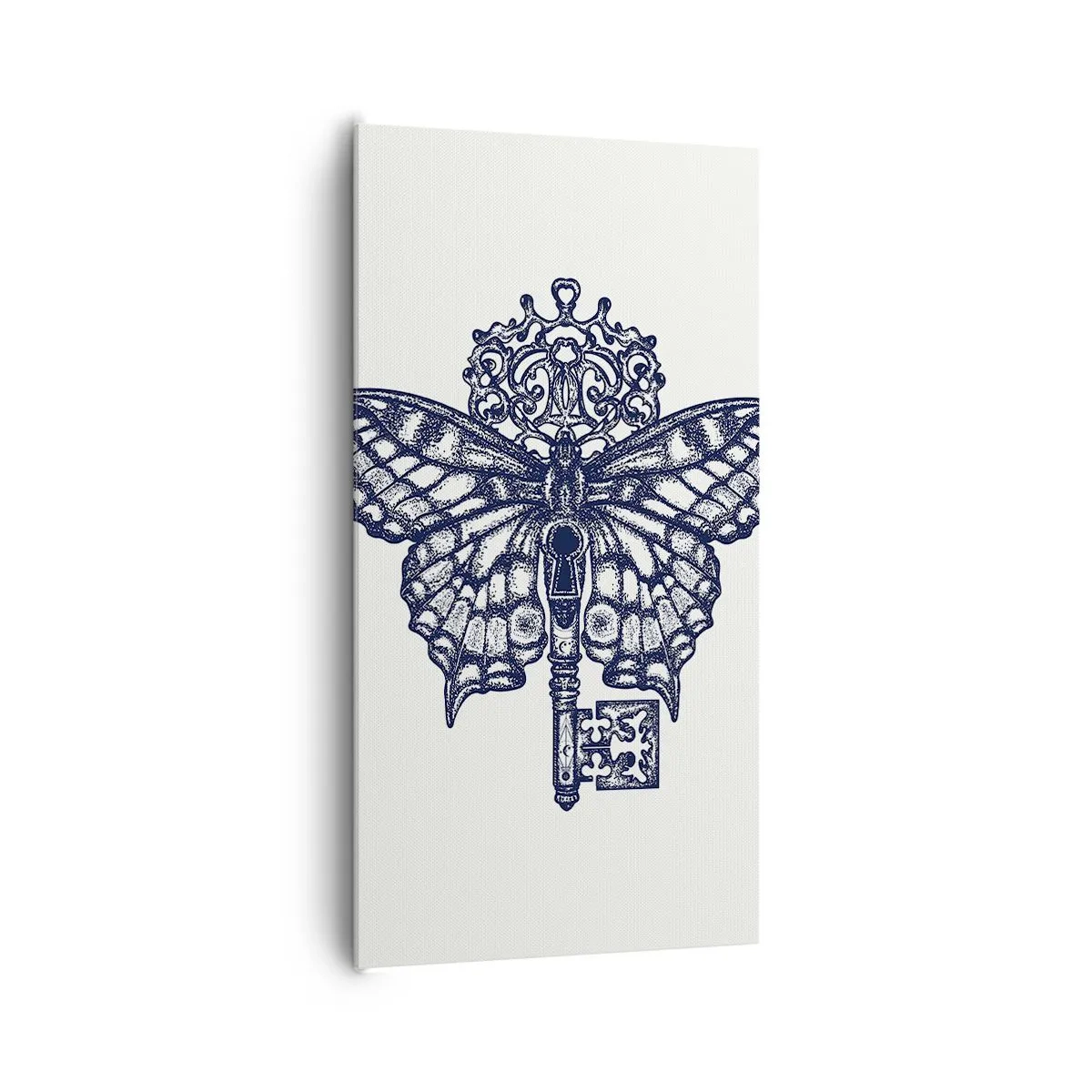 Bild auf Leinwand - Leinwandbild - Alle Geheimnisse des Herzens - 65x120 cm