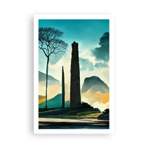 Poster - Immer höher und höher - 61x91 cm