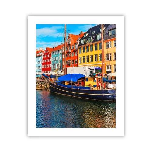 Poster - Fröhlicher Kai - 40x50 cm