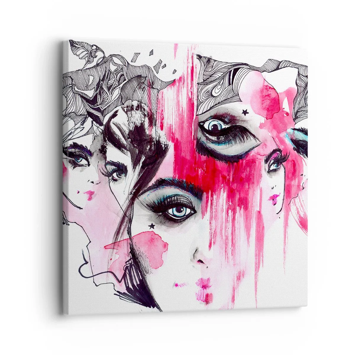 Bild auf Leinwand - Leinwandbild - , - 30x30 cm