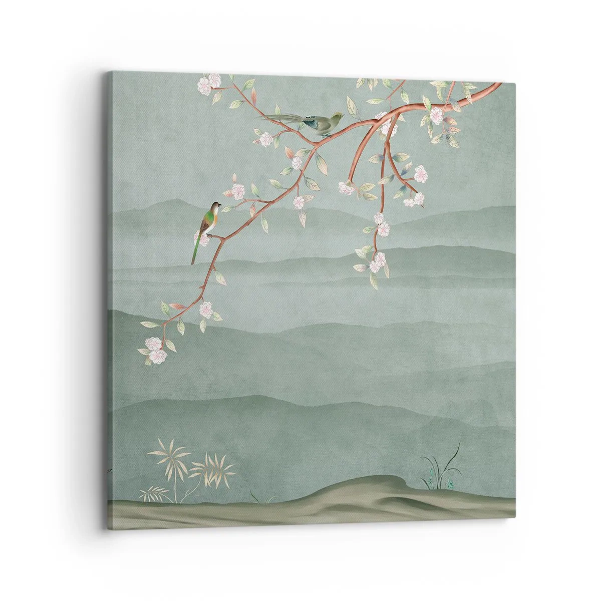 Bild auf Leinwand - Leinwandbild - Frühling, oh, du bist es - 70x70 cm