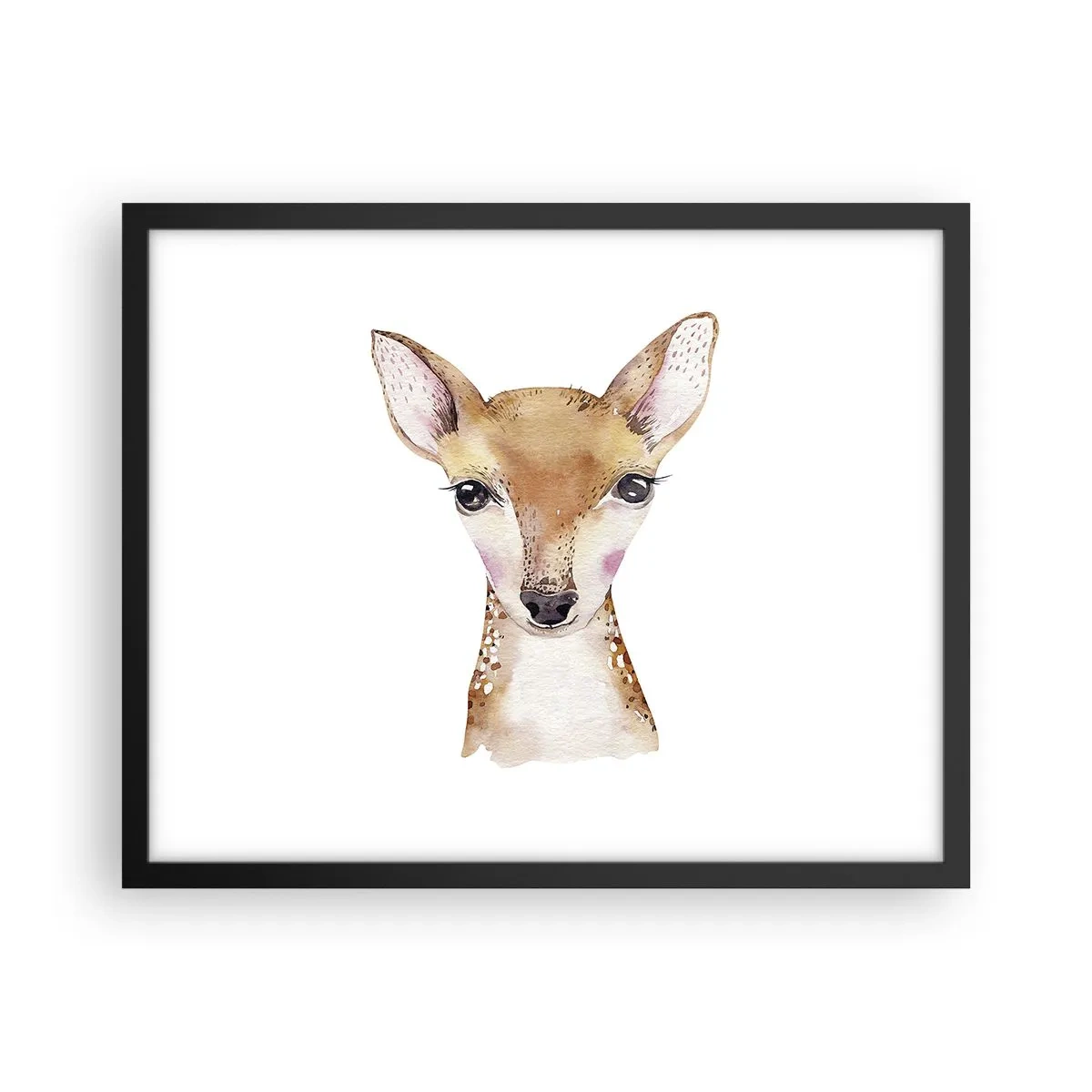 Poster in einem schwarzem Rahmen - Die Natur der Unschuld - 50x40 cm