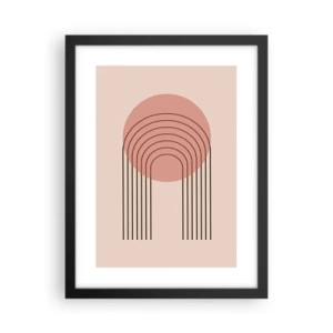 Poster in einem schwarzem Rahmen - Unwiderstehliche Anziehungskraft - 30x40 cm