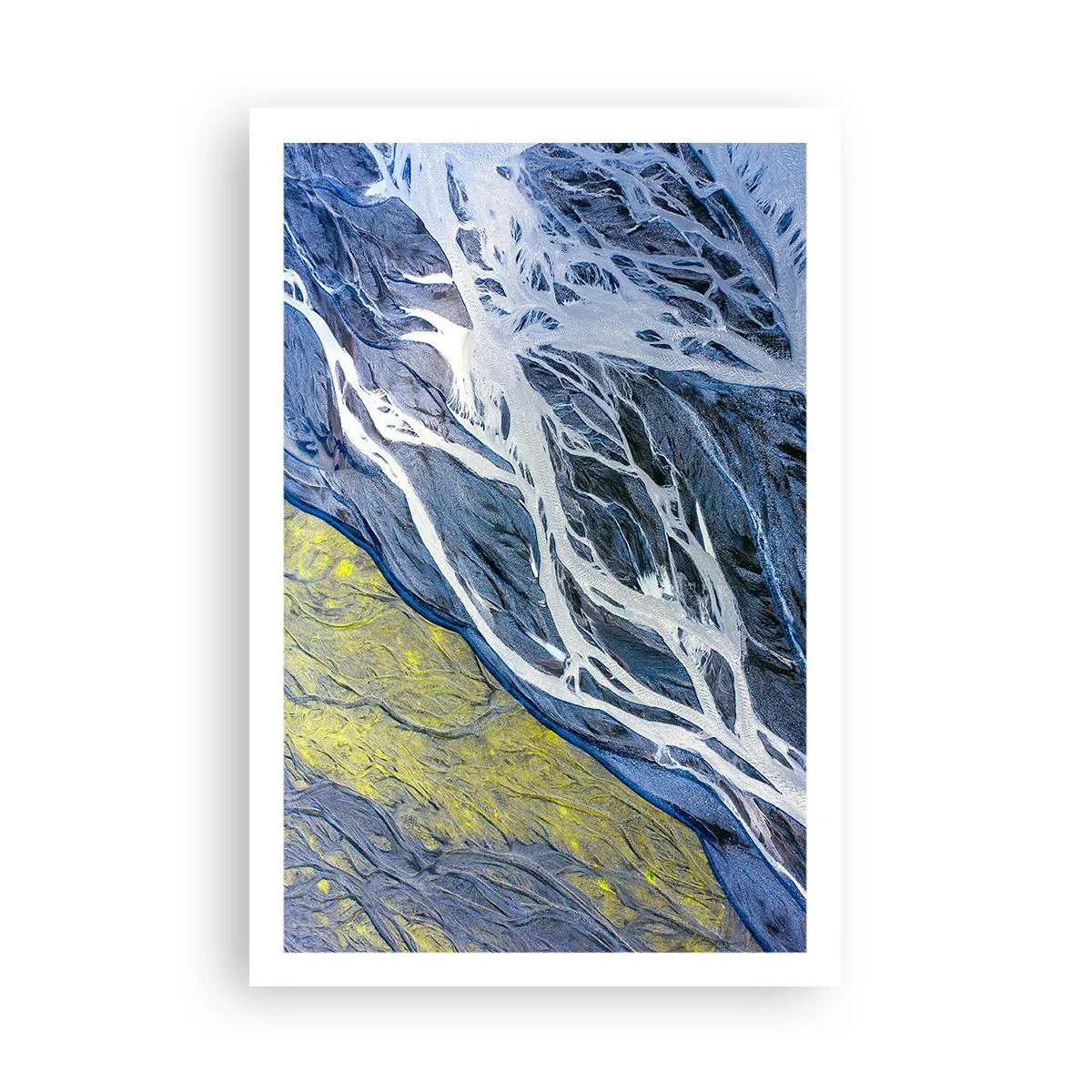 Poster - Felsmalereien der Natur - 61x91 cm