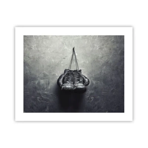 Poster - Zeit des Kampfes und Zeit des Friedens - 50x40 cm