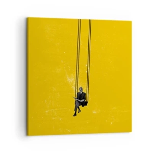 Bild auf Leinwand - Leinwandbild - Tag wie jeder andere - 60x60 cm