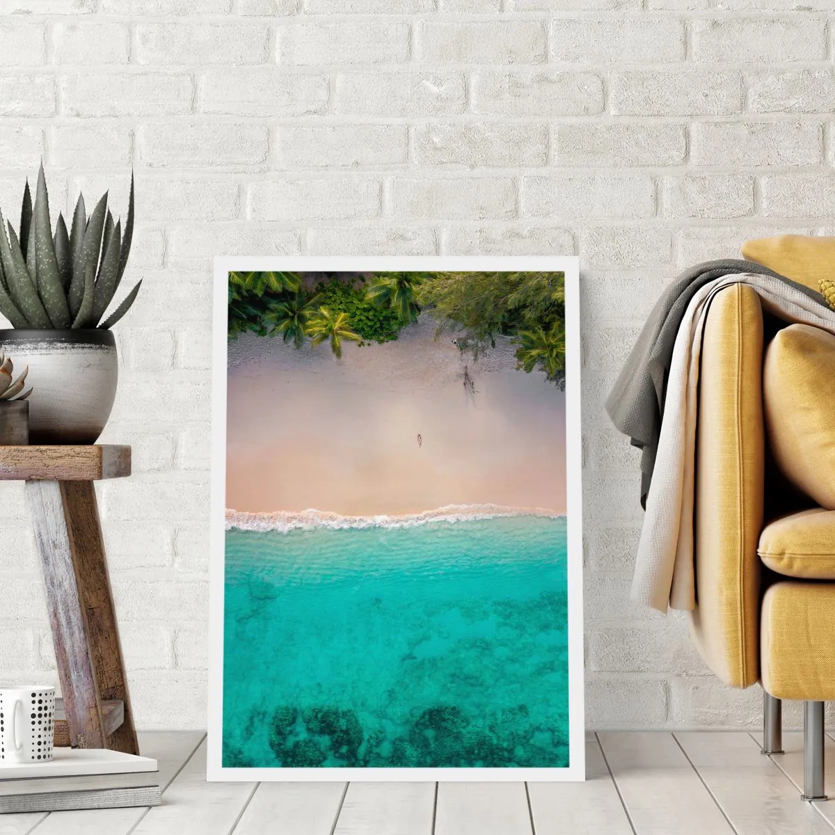 Poster - Paradiesstrand - 40x50 cm