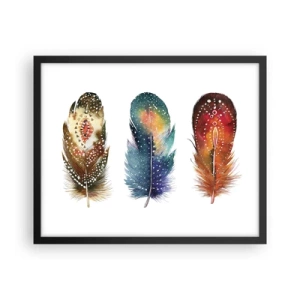 Poster in einem schwarzem Rahmen - Rituale, Zeremonien, Geheimnisse - 50x40 cm