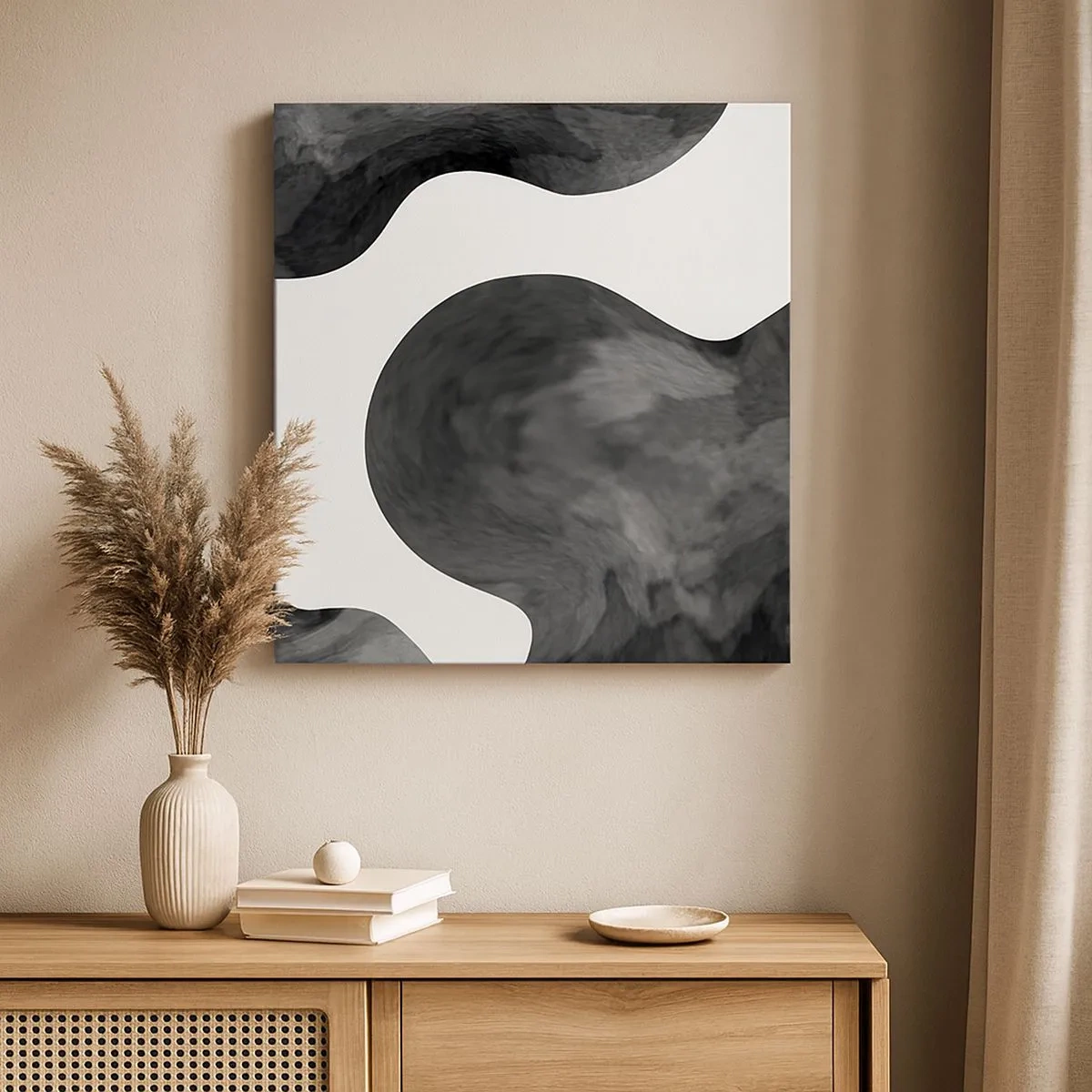 Bild auf Leinwand - Leinwandbild - Milchstraße - 30x30 cm