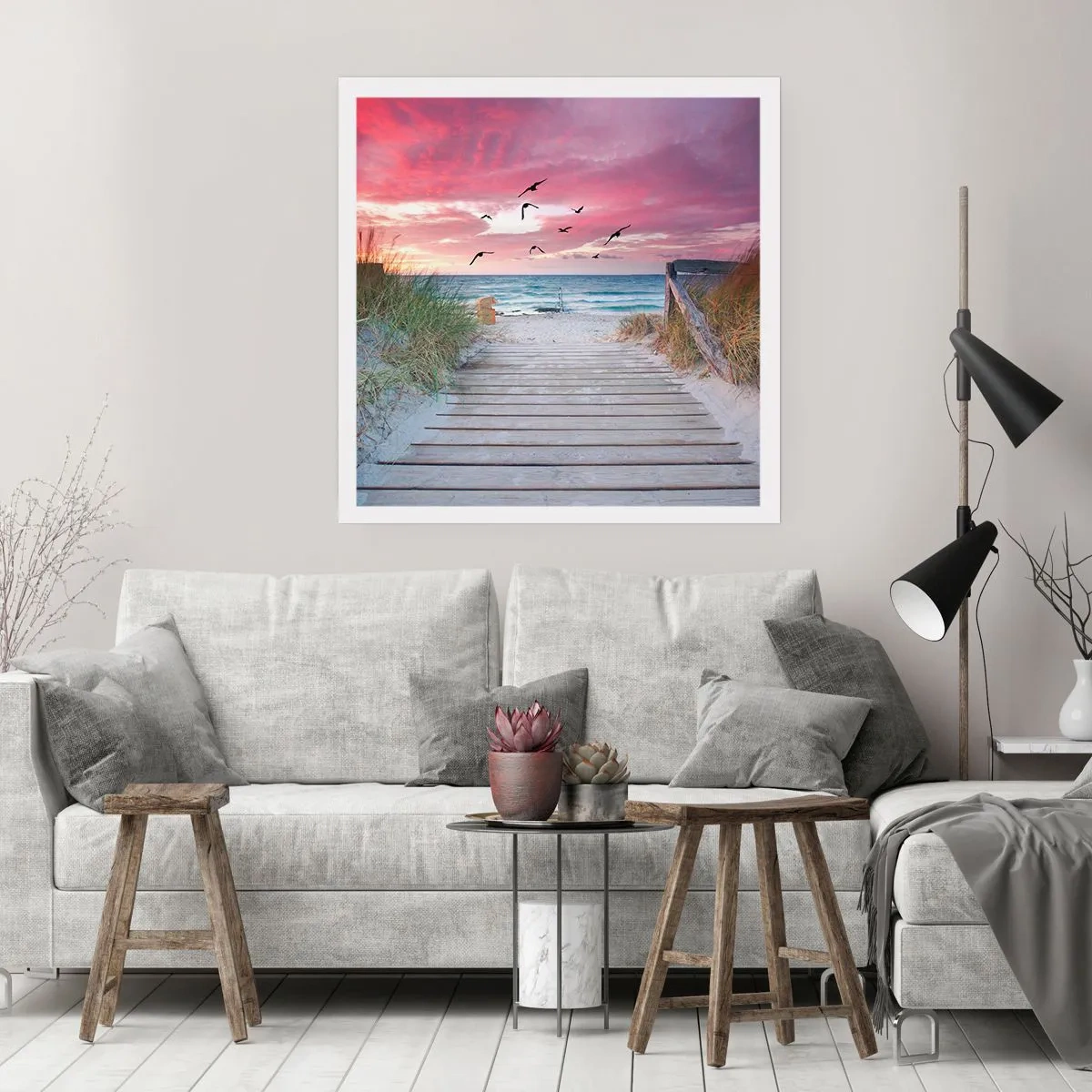 Poster - Baltischer Eindruck - 30x30 cm