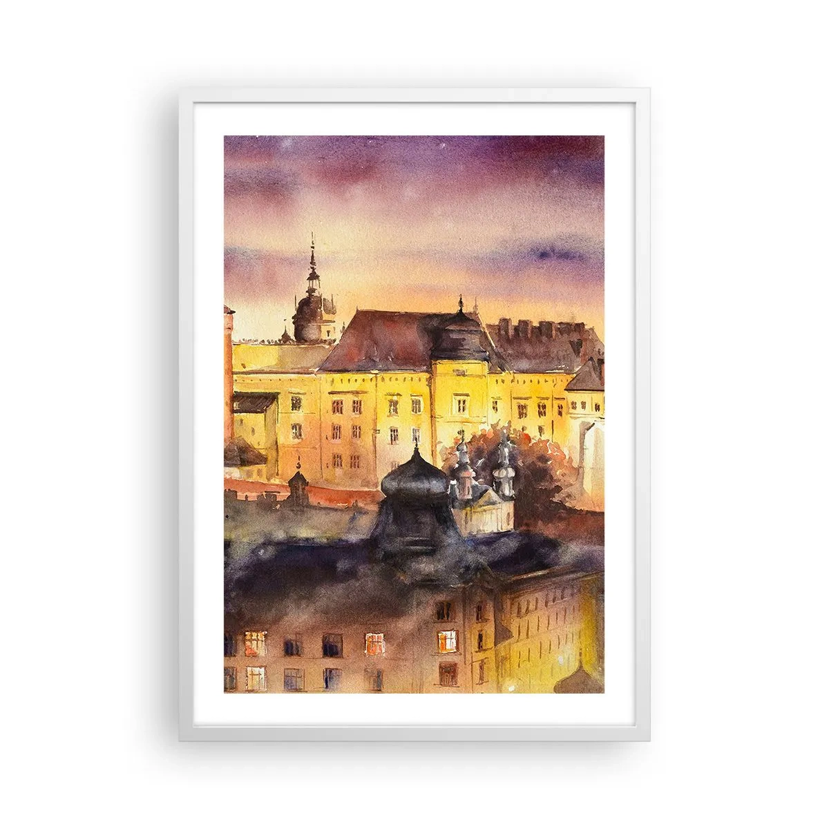 Poster in einem weißen Rahmen - Geschichte und Märchen - 50x70 cm