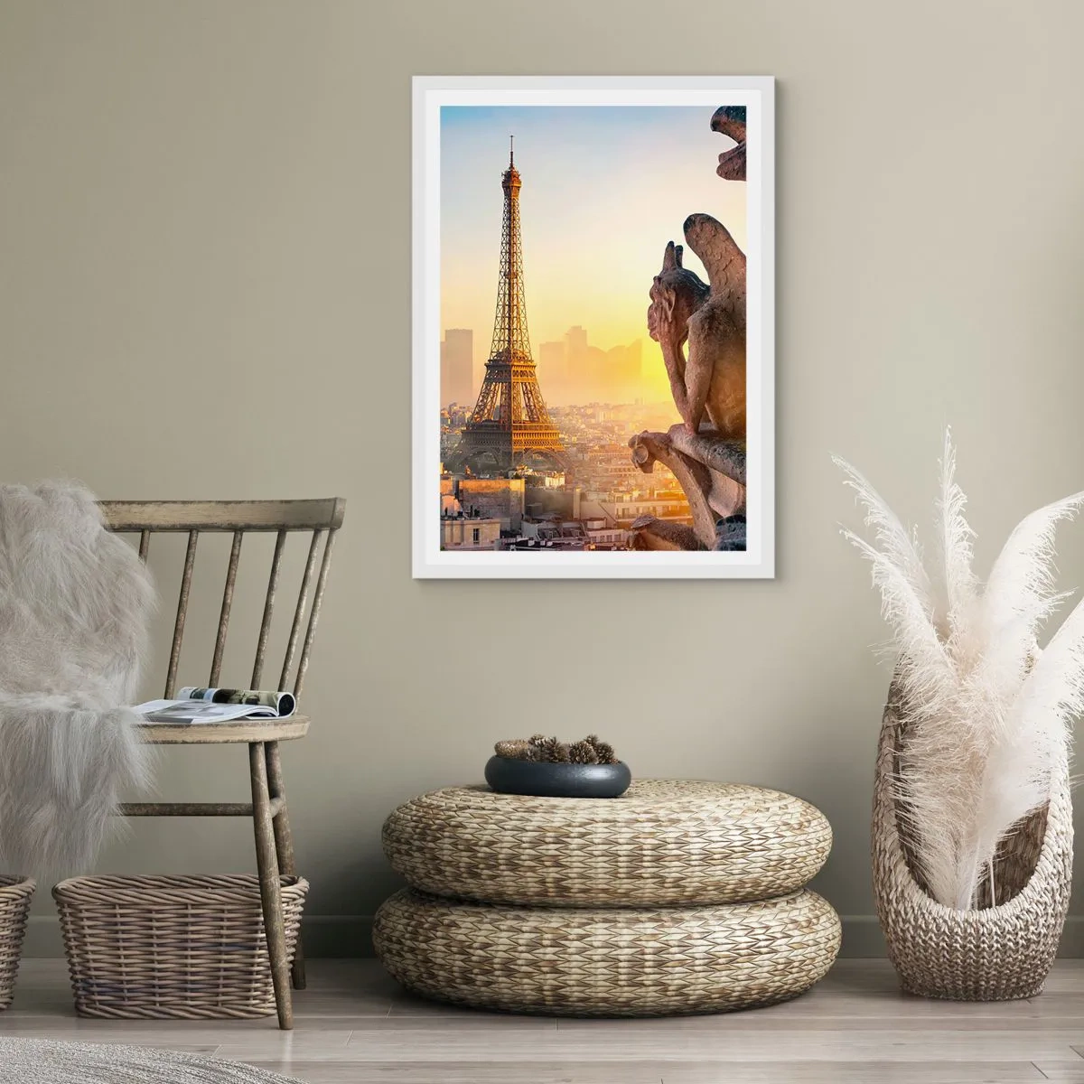 Poster in einem weißen Rahmen - Vieles hat sich geändert ... - 61x91 cm