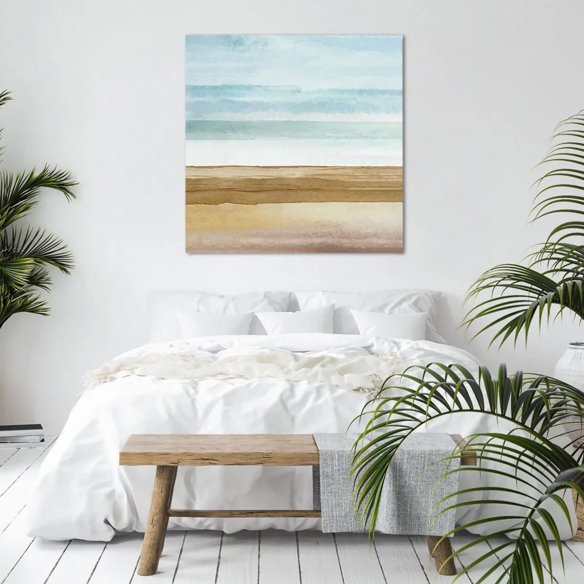 Bild auf Leinwand - Leinwandbild - Trost - 60x60 cm