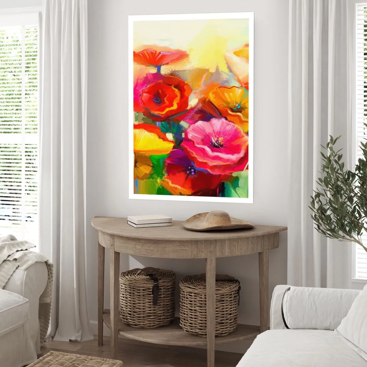 Poster - Nicht nur rot - 30x40 cm