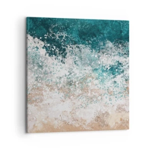 Bild auf Leinwand - Leinwandbild - Meeresgeschichten - 50x50 cm