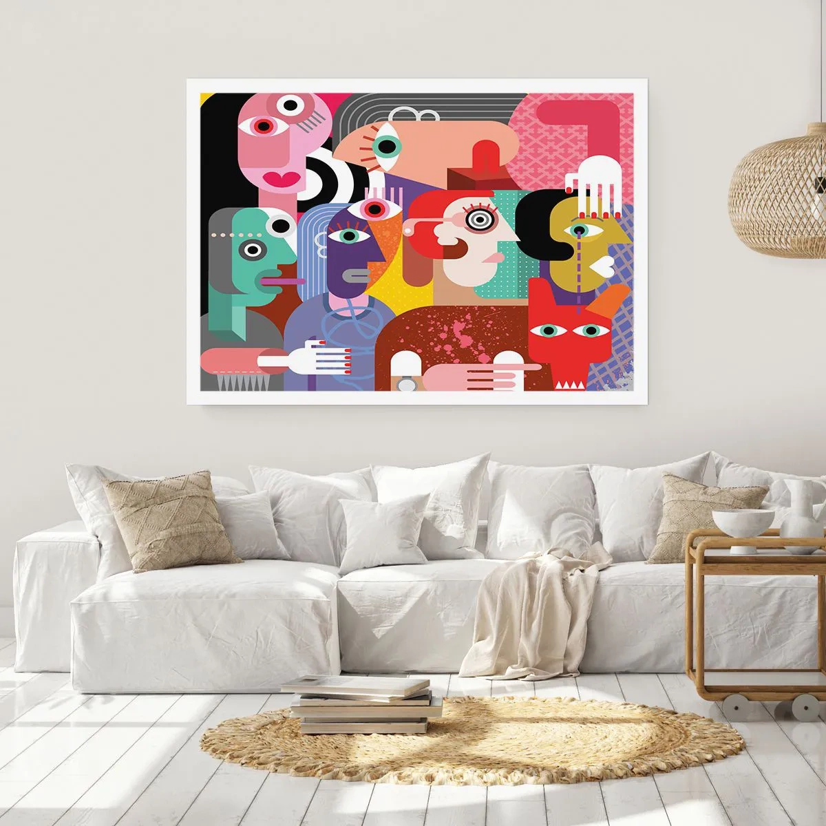 Poster - Wir sind von Herrn Picasso - 70x50 cm